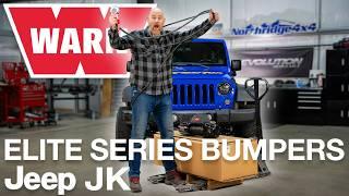 Warn Elite Series Front & Rear Bumper Install | 2007-2018 Jeep Wrangler JK