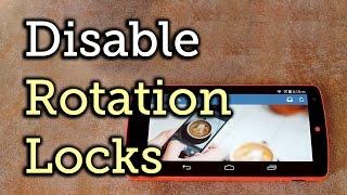 Enable Auto-Rotation for Any Android App [How-To]