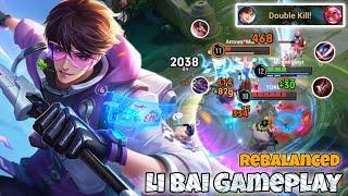 Li Bai Jungle Pro Gameplay | New Patch Rebalanced | Honor of Kings HOK KOG