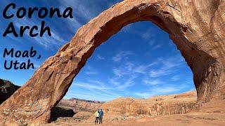 Corona Arch Trail (Moab, Utah): an amazing natural arch OUTSIDE the national parks!