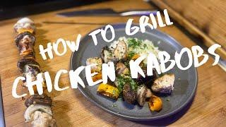 How To Grill Chicken Kabobs | Campfire Cooking 