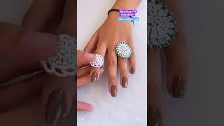 New designer silver dulhan rings, with 70% discount on instant first order #shorts #tings #dulhan