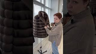 Мы используем только надёжную и качественную фурнитуру #shortsvideo #shorts #short #шуба #мех