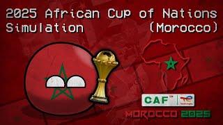 2025 Africa Cup of Nations (Morocco) in Countryballs - Simulation!