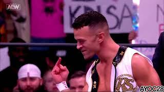 MJF vs Ricky Starks Dynamite Winter Is Coming 2022 Highlights