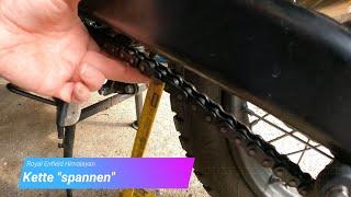 Kette "spannen" am Beispiel der Royal Enfield Himalayan