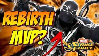 REBIRTH DAMAGE SOLUTION! Best Agent Venom T4 and Iso-8s with Orb Opening - Marvel Strike Force