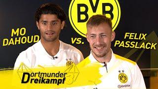 Mo Dahoud vs. Felix Passlack | The Dortmund Triathlon | BVB