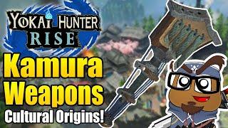 The Culture Behind Kamura's Weapons in Monster Hunter Rise! - Yokai Hunter Rise