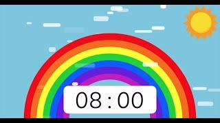 Rainbow Timer 8 Minute 