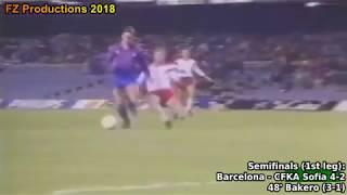 1988-1989 Cup Winners' Cup: FC Barcelona All Goals (Road to Victory)