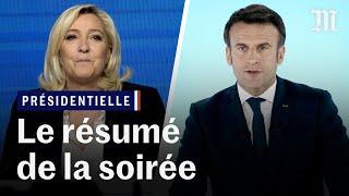 Présidentielle 2022  Macron et Le Pen qualifiés, les résultats et les déclarations