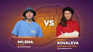 Moscow Locking League | 2nd Season | 1st Tour | Milena VS Daria Kovaleva