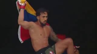 El venezolano Omar Morales debutó a lo grande en Bellator