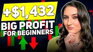 +$1,432 IN 11 MIN - NEW TRADING STRATEGY | PRICE ACTION TRADING COURSE