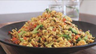 Do you like fried rice? Here's a healthier and tastier fried rice.