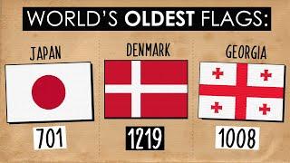 The OLDEST Flags In The World (That Are Still Used Today)
