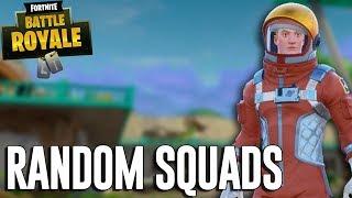 Playing Random Squads - Fortnite Battle Royale Gameplay - Ninja