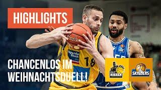 Highlights: MHP RIESEN Ludwigsburg - SKYLINERS Frankfurt | easyCredit Basketball-Bundesliga