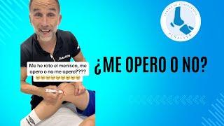 Me He Roto el Menisco, ¿Me Opero o No? #fyp #viral #fisioterapia #rehabilitacion #menisco #futbol