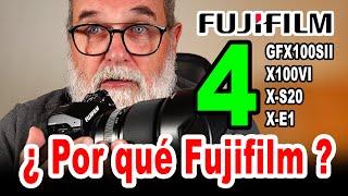 ¿Por qué Fujifilm? ¿Porqué tengo CUATRO cámaras Fujifilm? - EN ESPAÑOL