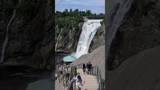 Montmorency Falls #travel #canadatravel #quebec