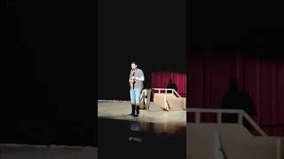 Vasilis Vazouras performs a free solo in front of a theater!