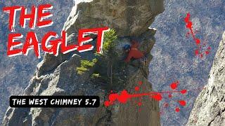 The West Chimney 5.7 | 3 Pitches