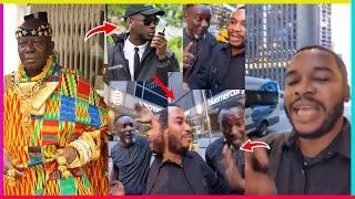 Asantehene's Body Guard In USA thr£atened Twene Jonas's life on Live Camera