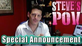 Steve's POV Channel- ALL English New Channel Announcement!!