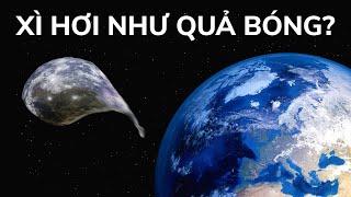 Trái đất có gặp nguy hiểm khi Mặt trăng co lại không?