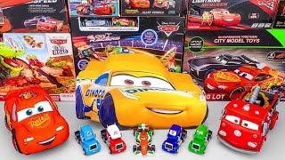 Disney Pixar Cars Unboxing Review | Lightning McQueen | Mystery Dinoco Box | Cars On The Road | Mack