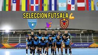 Guatemala vs Venezuela| SELECCIÓN FUTSALA HACE RECONOCIMIENTO DE CANCHA PREVIO AL PARTIDO ANTE 