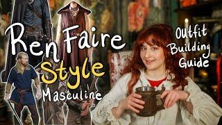 ️ Renaissance Faire Outfit Guide: Masculine Edition - Shopping & Styling #renfaire