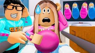 Girlfriend PREGNANT With QUADRUPLETS! (Roblox)