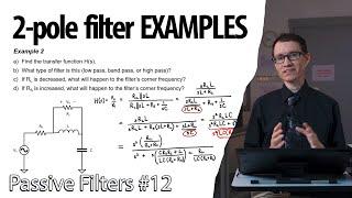 2-pole filter example problems (12 - Passive Filters)