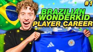 A FUTURE BRAZILIAN STAR!?!? EAFC BRAZILIAN WONDERKID PLAYER CAREER MODE EP 1