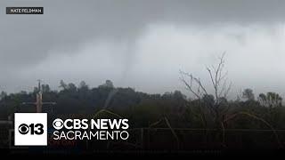 Funnel cloud caught on camera over Shingle Springs