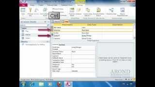 Using Access 2010 - Set the Primary or Composite Key