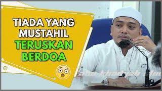 Hanya Sedikit Yang Solat  | Ustaz Wadi Annuar