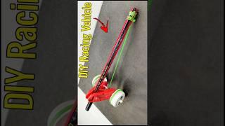 DIY Racing Car (No Motor, No Electricity) #diyfan #handfan #short #shorts