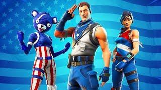 New 4th of July Skins! Fireworks Team Leader & Star-Spangled Ranger/Trooper (Fortnite Battle Royale)