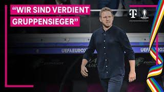 Julian Nagelsmann im Interview nach dem Remis gegen die Schweiz | UEFA EURO 2024 | MAGENTA TV