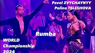 Pavel Zvychaynyy - Polina Teleshova | World Championship 2024 | Rumba | Poland