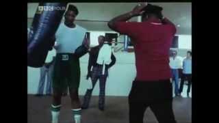 George Foreman Hitting Heavy Bag ALL