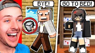 Reacting to the CRAZIEST Types of PARENTS in Minecraft!