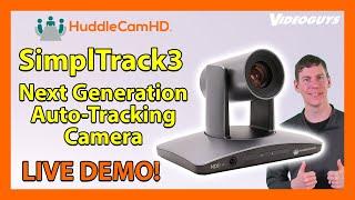 Unveiling HuddleCamHD SimplTrack3: Intro & Demo | Your 2024 Tracking Solution