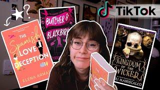 i read viral tiktok romance novels for a week 