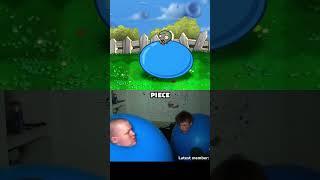 The Blue Balloon Zombie w/ @steak  (PVZ) #pvz #plantsvszombies