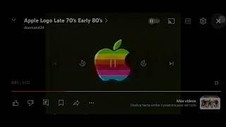 (my last video of February 2025) Apple (Late 70's Early 80's usa) Logo